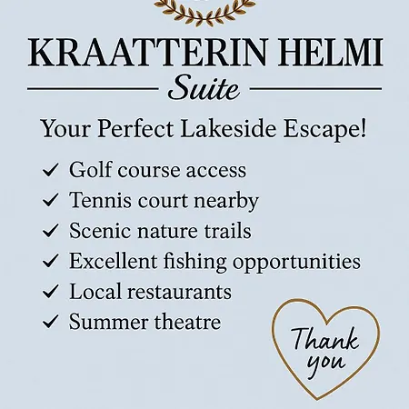 Apartamento Kraatterin Helmi