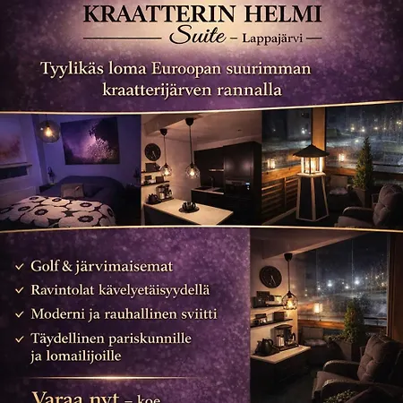 Apartment Kraatterin Helmi Premium-luxus 1107 Lappajarvi